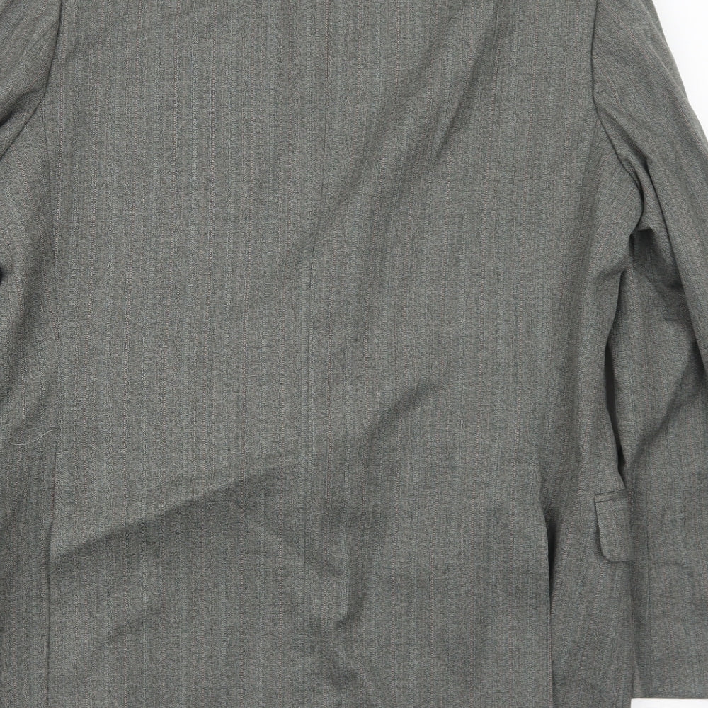 Marks and Spencer Mens Grey Wool Jacket Suit Jacket Size 42 Regular