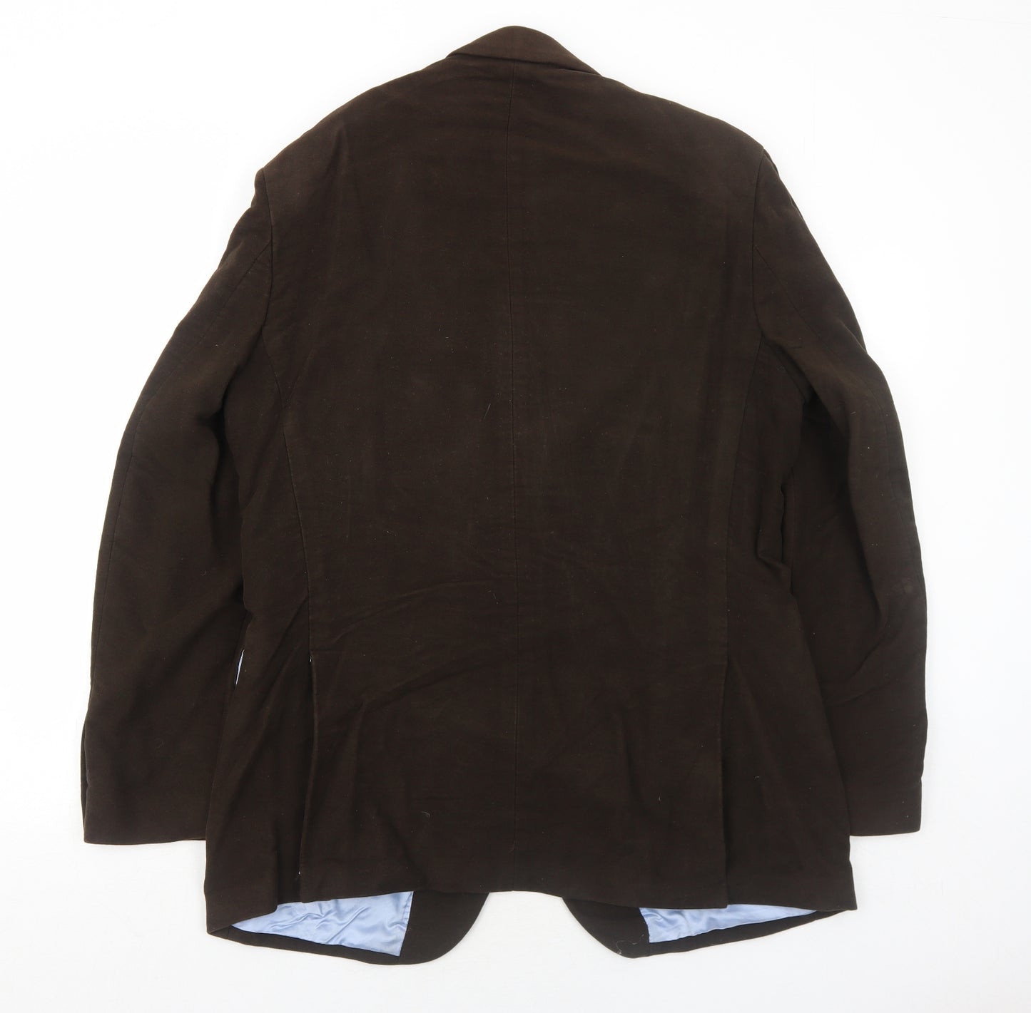 Sartorio Mens Brown Polyester Jacket Blazer Size 42 Regular