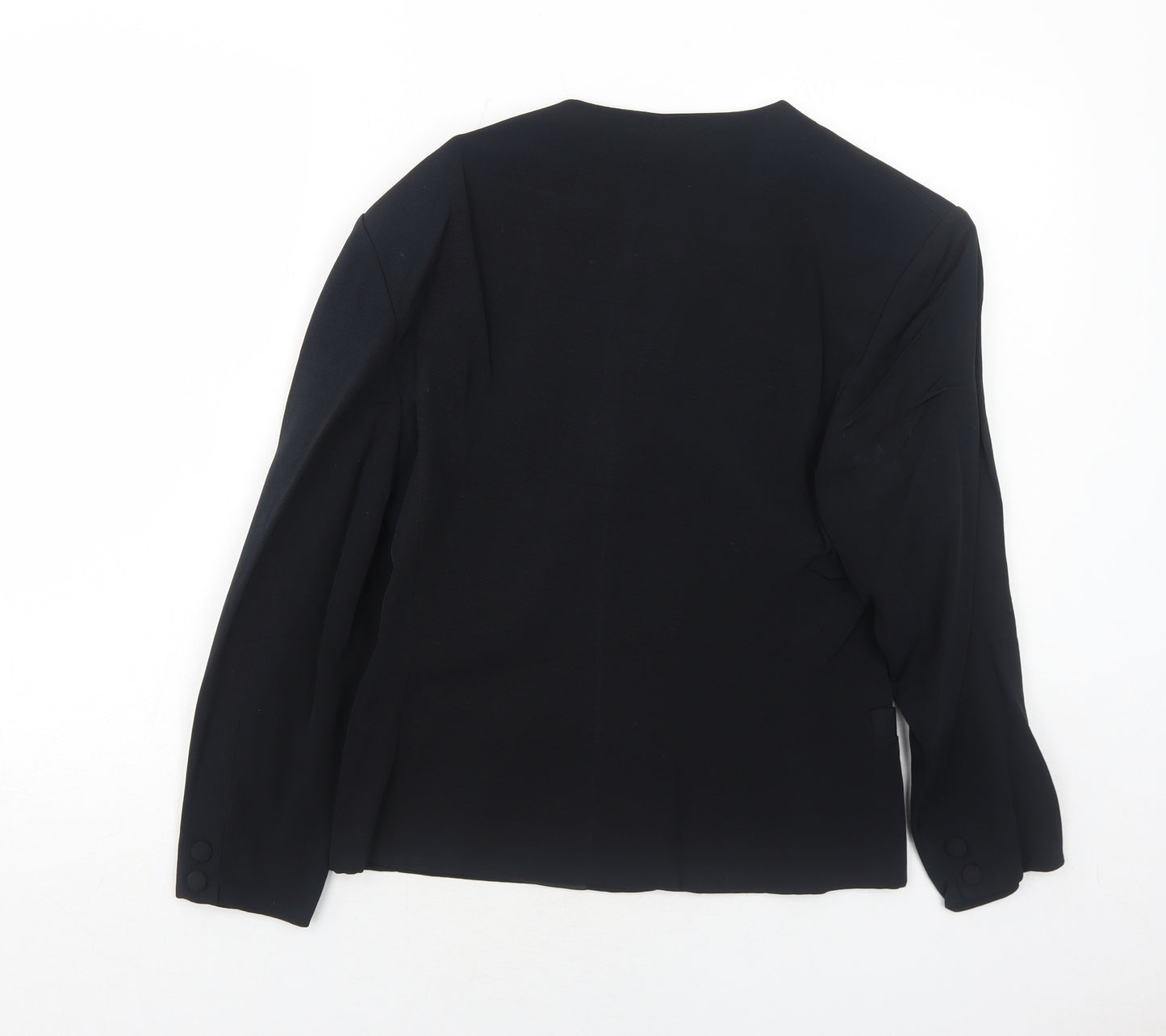 NEXT Womens Black Jacket Blazer Size 10 Button
