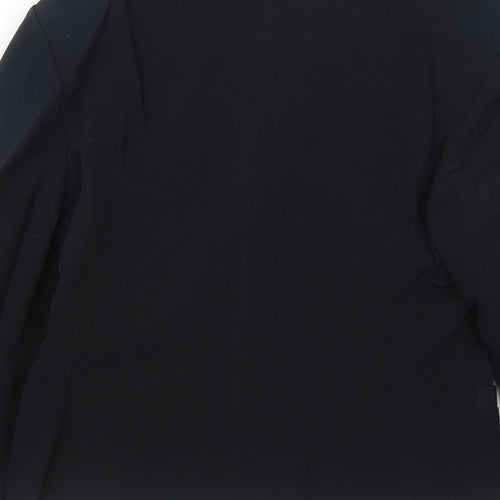NEXT Womens Black Jacket Blazer Size 10 Button