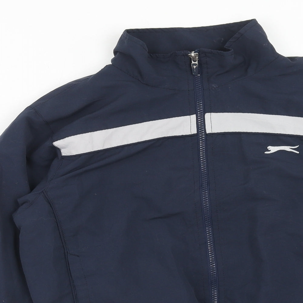 Slazenger Boys Blue Jacket Size 7-8 Years Zip