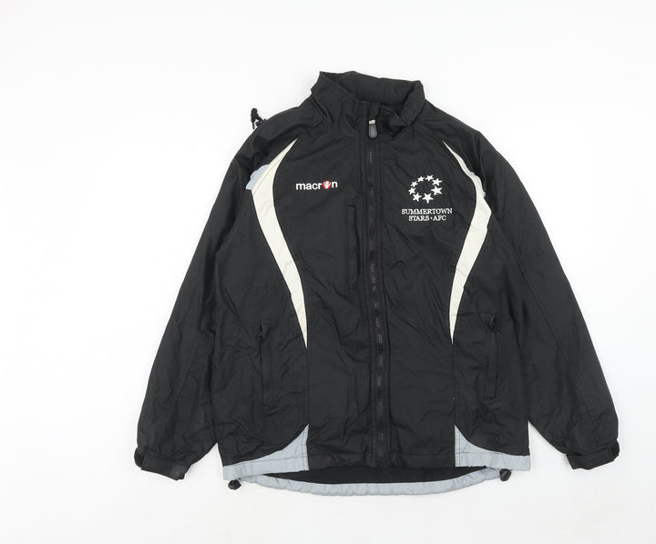 Macron Mens Black Jacket Size S Zip