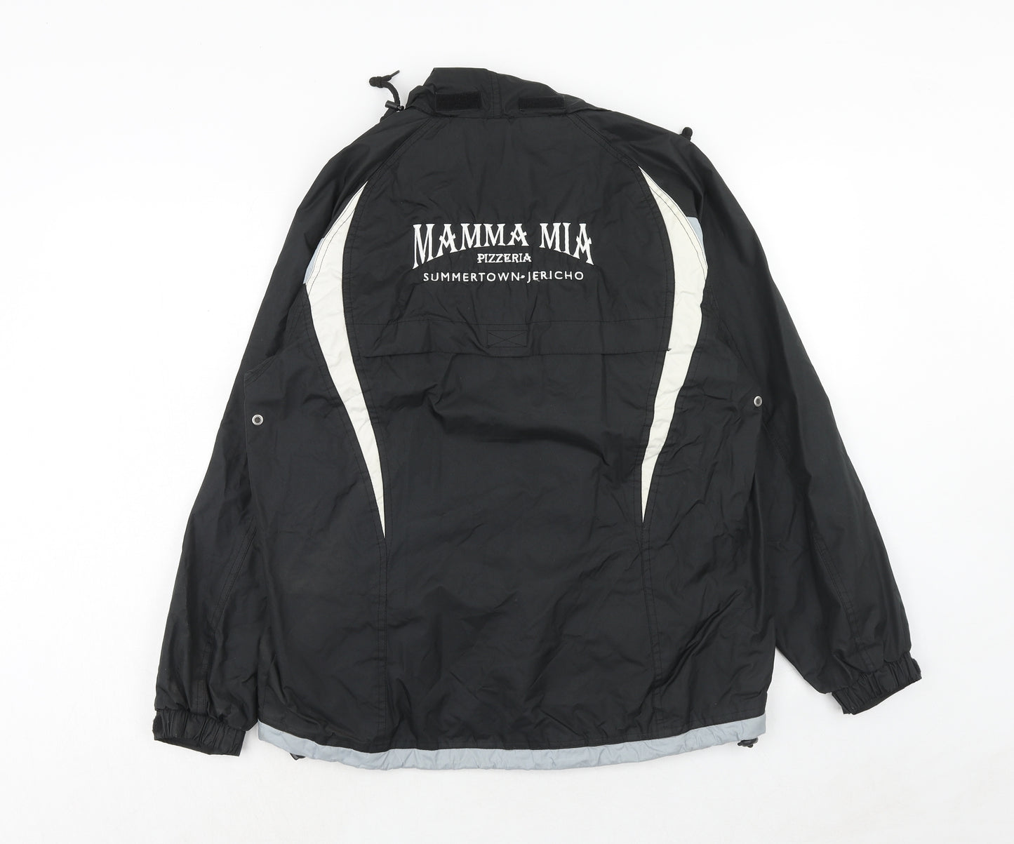 Macron Mens Black Jacket Size S Zip
