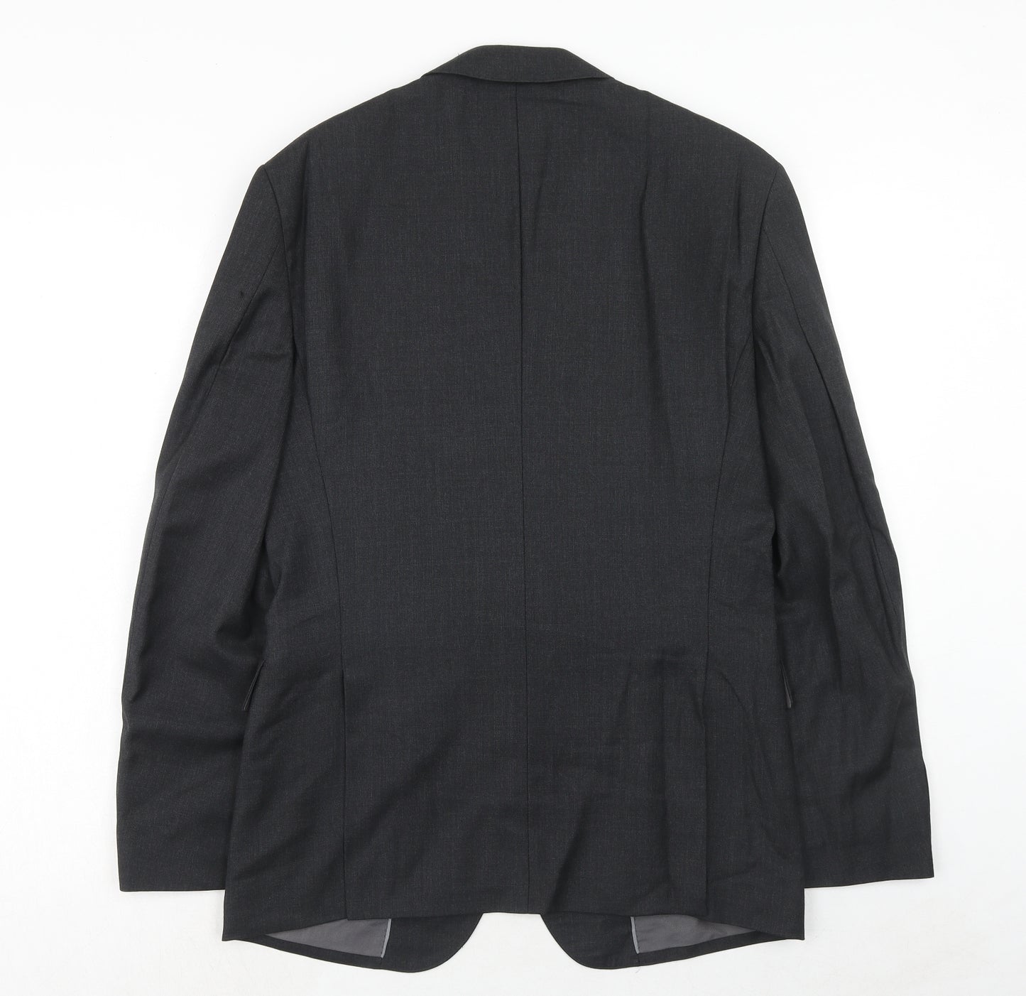 Sportscraft Mens Grey Wool Jacket Suit Jacket Size 38 Regular