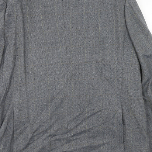 West Brook Mens Grey Wool Jacket Suit Jacket Size 42 Regular