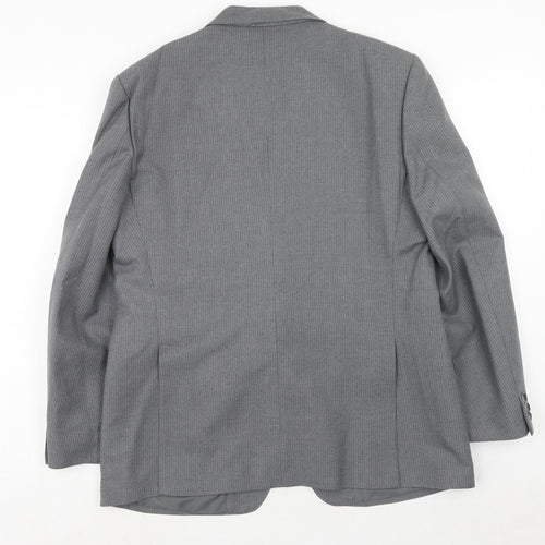 Chatsworth Mens Grey Wool Jacket Suit Jacket Size 42 Regular