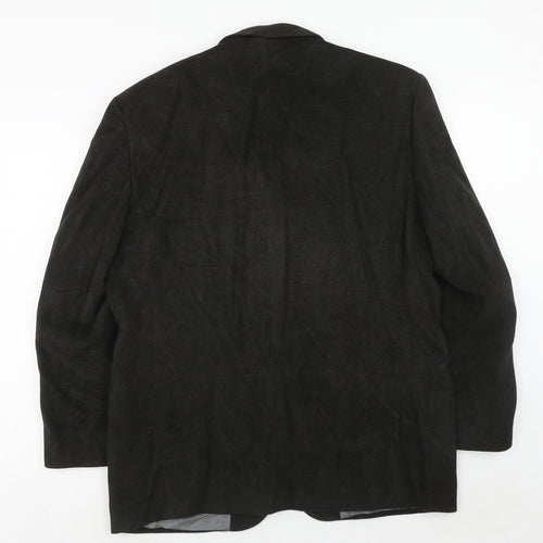 BHS Mens Brown Polyester Jacket Blazer Size 42 Regular