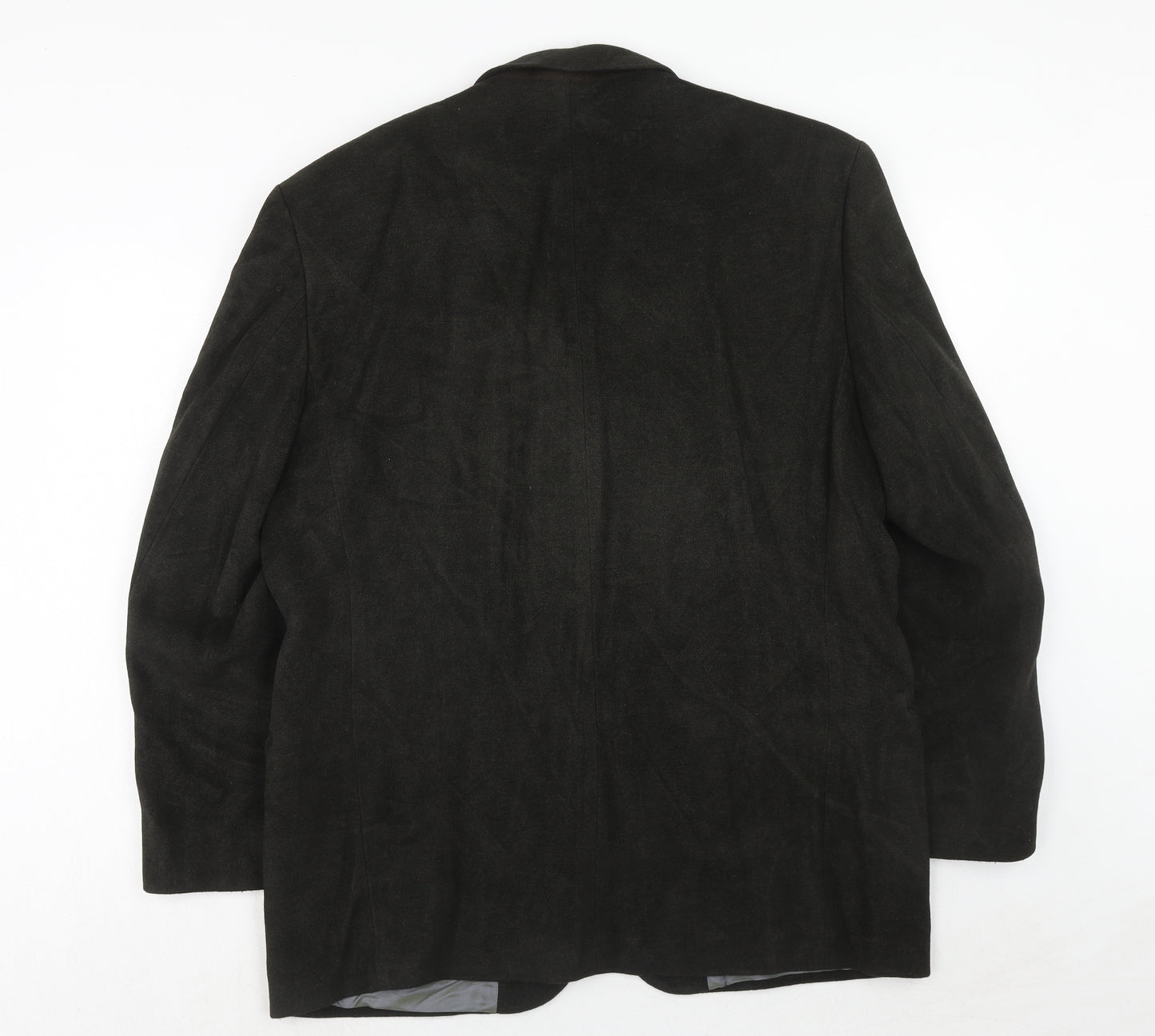 BHS Mens Brown Polyester Jacket Blazer Size 42 Regular