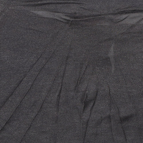 Monsoon Womens Grey Boat Neck Viscose Cardigan Jumper Size 12