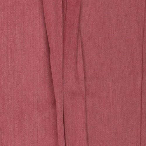 EDC Womens Pink Cotton Straight Jeans Size 12 Regular Zip