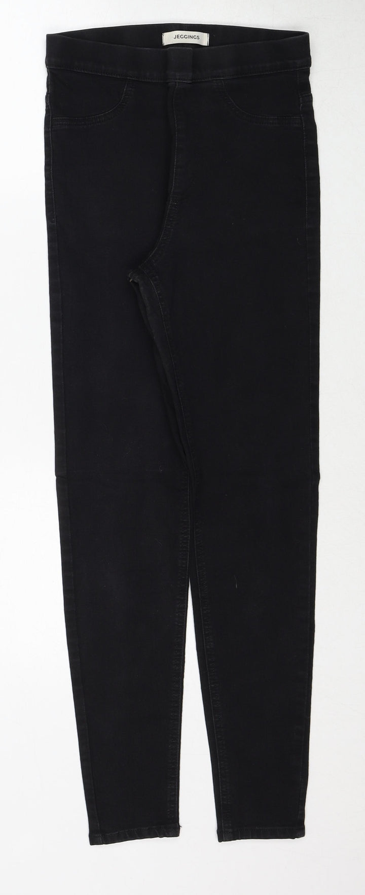 Marks and Spencer Womens Black Cotton Jegging Jeans Size 8 Regular