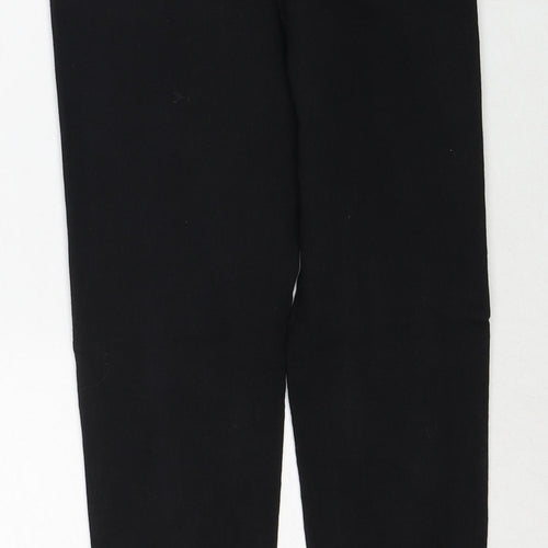 Marks and Spencer Womens Black Cotton Jegging Jeans Size 8 Regular