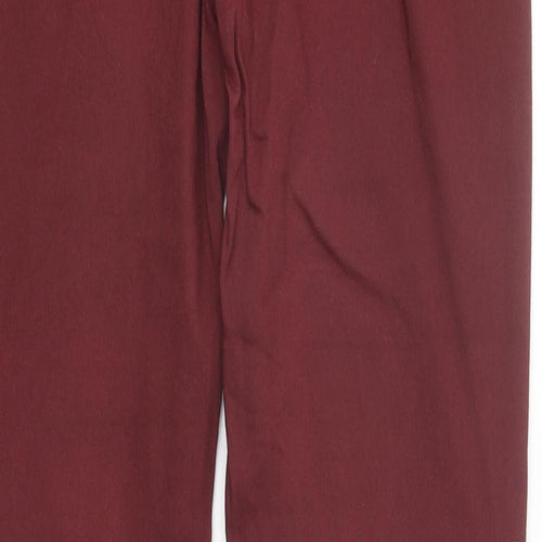 FB Sister Womens Red Cotton Skinny Jeans Size M L28 in Regular Button
