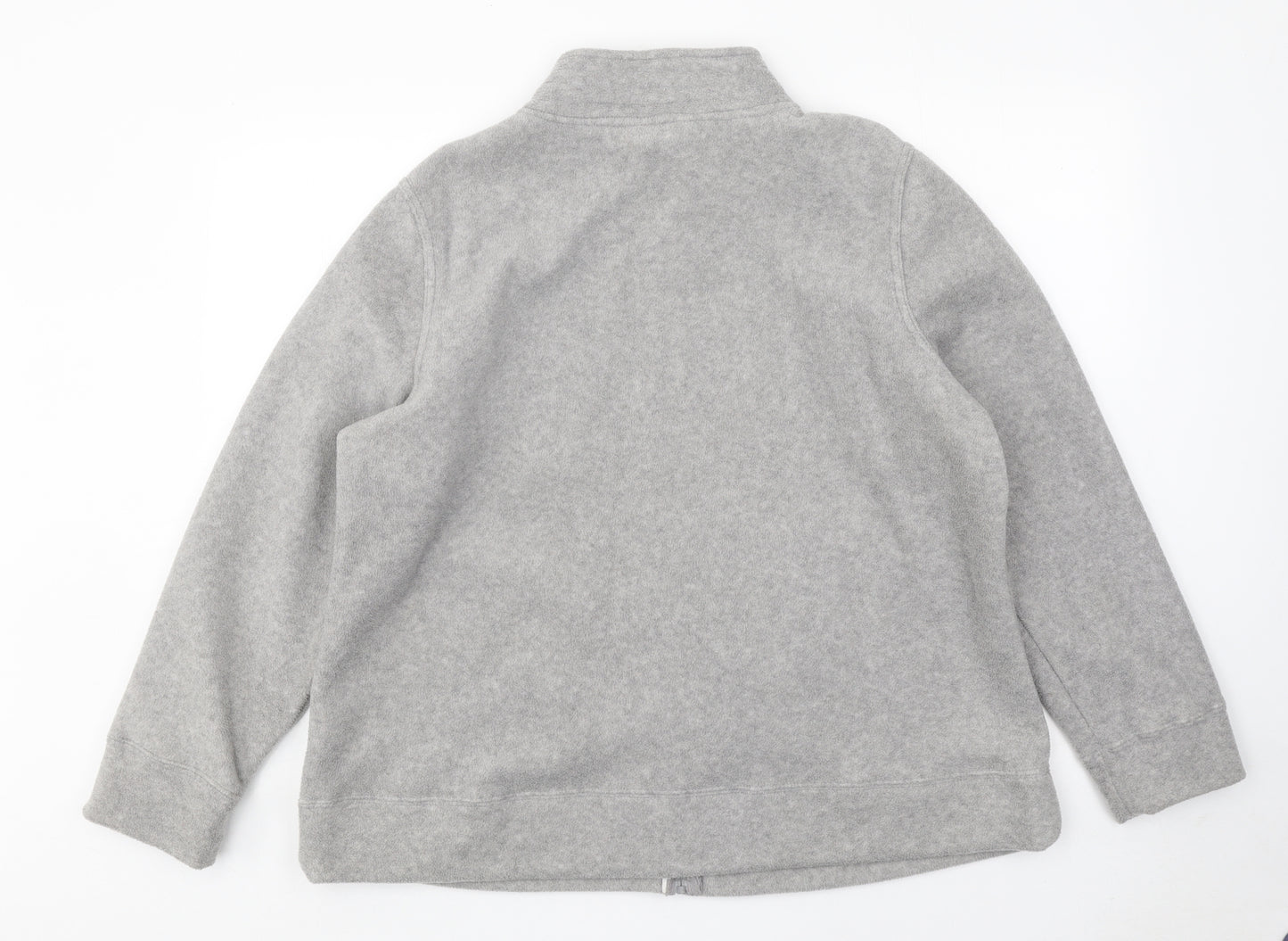 Bonmarché Womens Grey Jacket Size L Zip