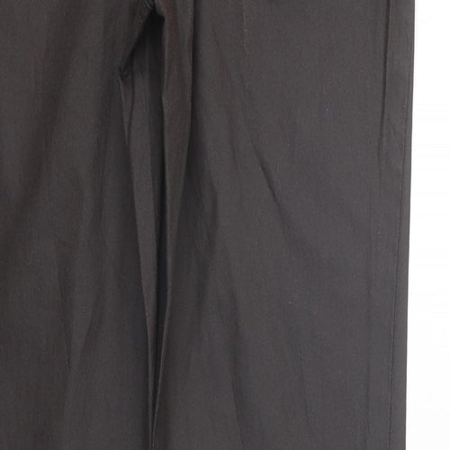AJC Womens Black Polyester Straight Jeans Size 10 L29 in Regular Zip