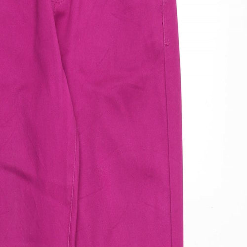 YES YES Womens Pink Cotton Skinny Jeans Size 10 Regular Zip