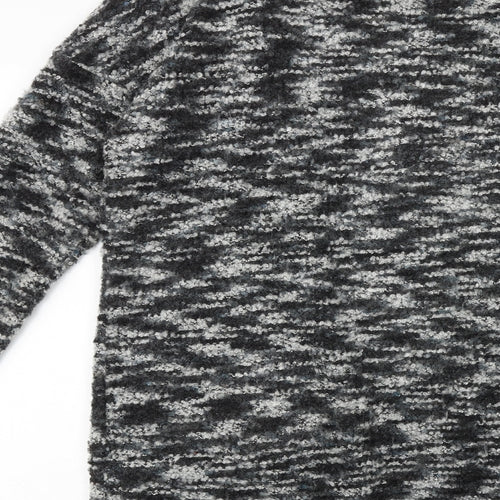 VERO MODA Womens Black V-Neck Acrylic Cardigan Jumper Size M