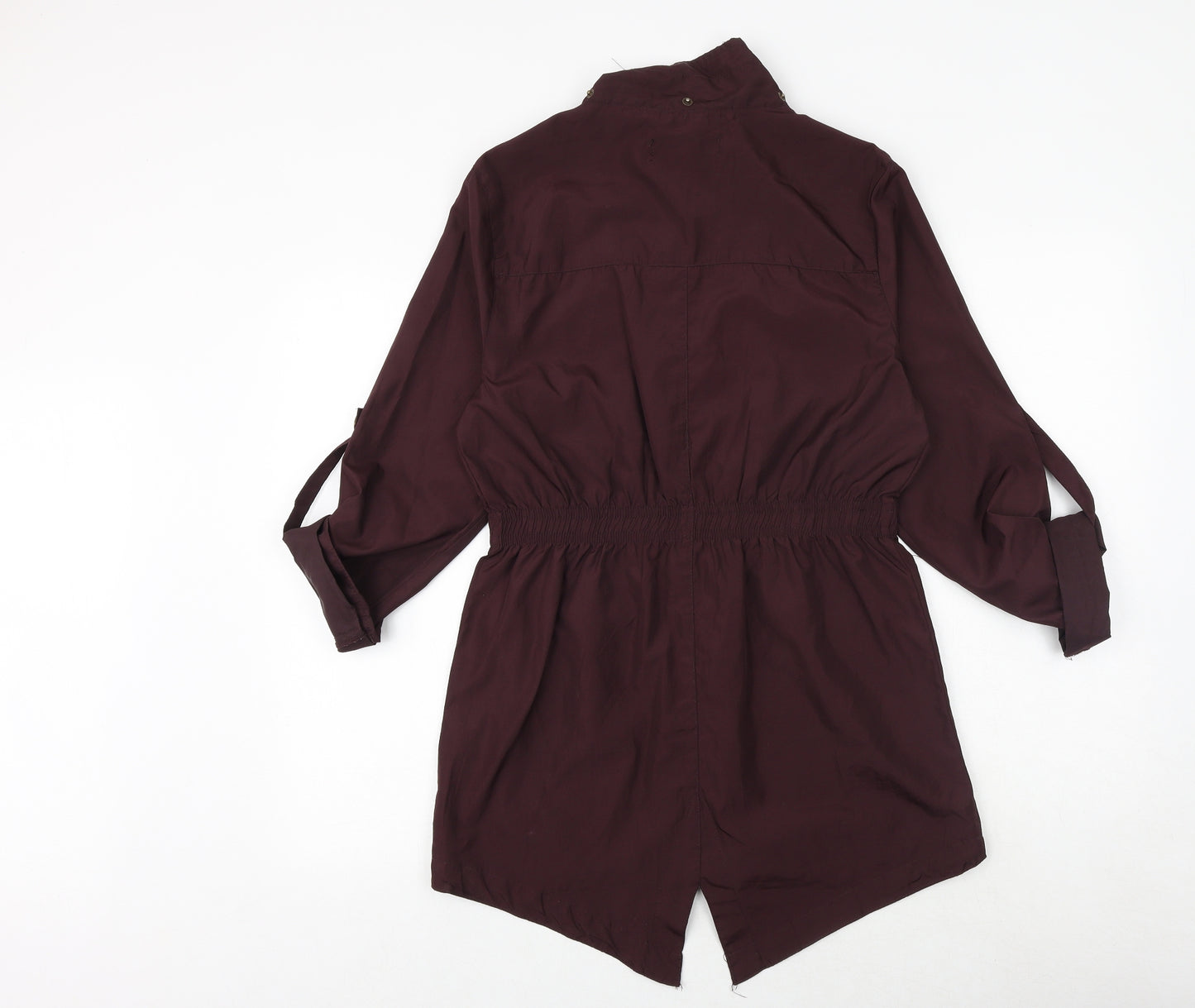 Brave Soul Womens Purple Jacket Size S Zip