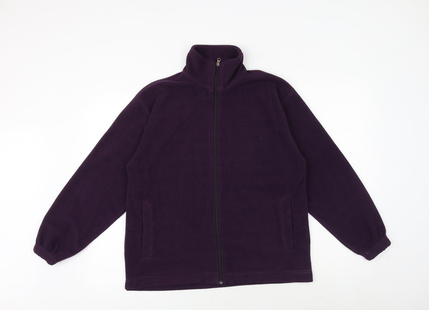 Johnwan Womens Purple Jacket Size M Zip