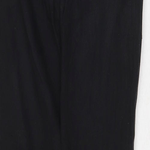 De. Corp Womens Black Cotton Straight Jeans Size 32 in Regular Zip