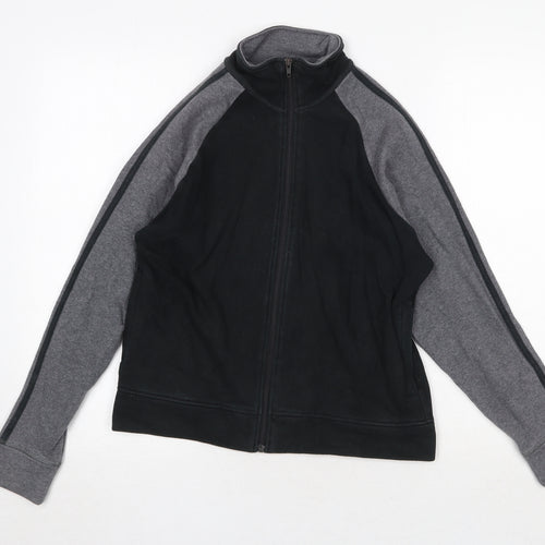 Marks and Spencer Womens Black Jacket Size 12 Zip