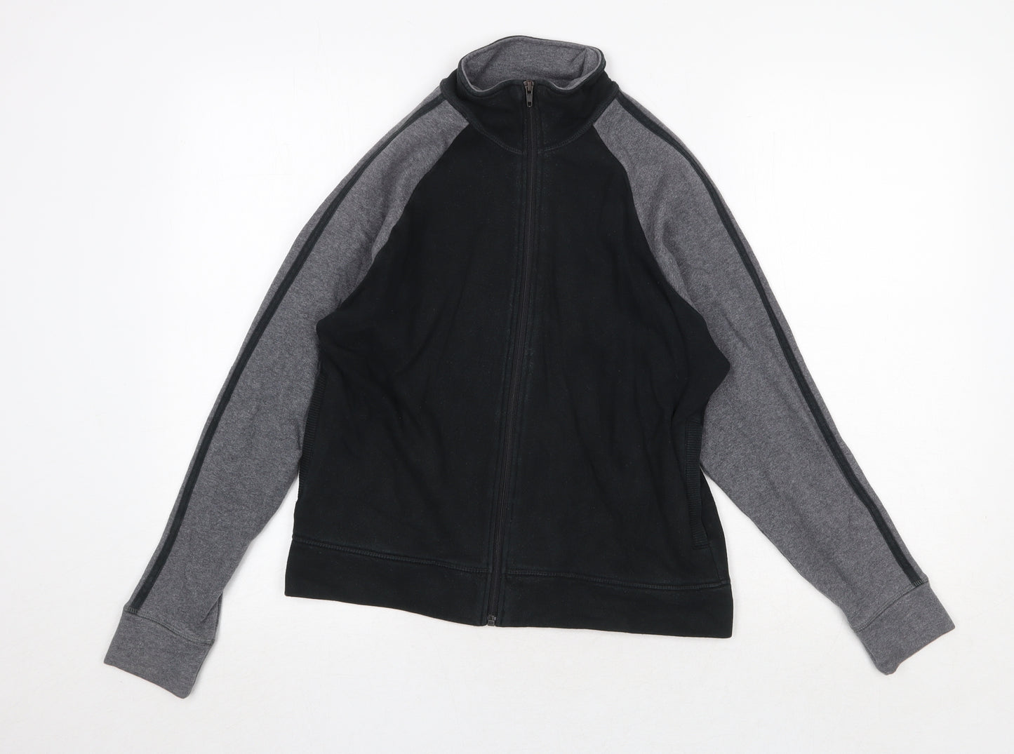 Marks and Spencer Womens Black Jacket Size 12 Zip