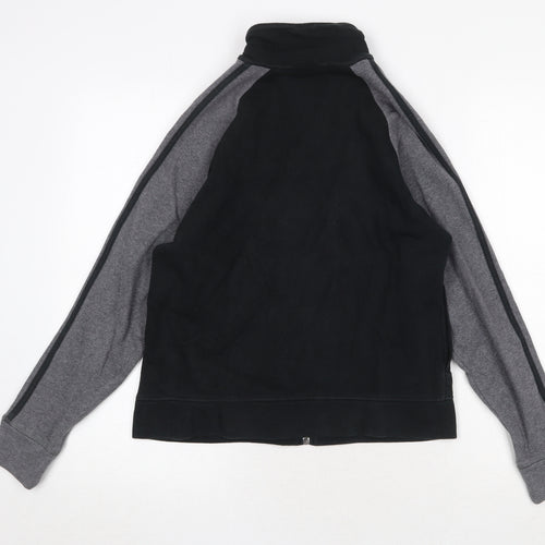 Marks and Spencer Womens Black Jacket Size 12 Zip