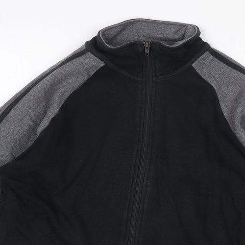 Marks and Spencer Womens Black Jacket Size 12 Zip