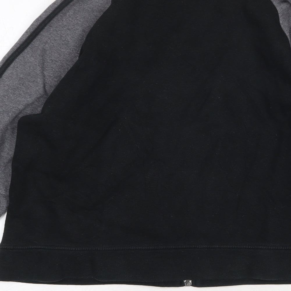 Marks and Spencer Womens Black Jacket Size 12 Zip