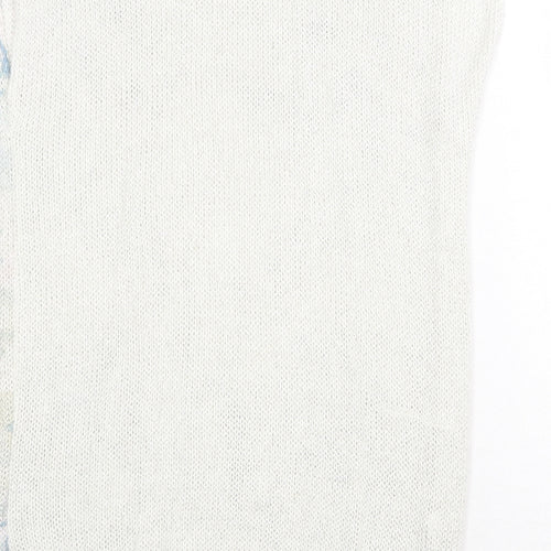 Dorothy Perkins Womens Multicoloured Round Neck Acrylic Pullover Jumper Size 8