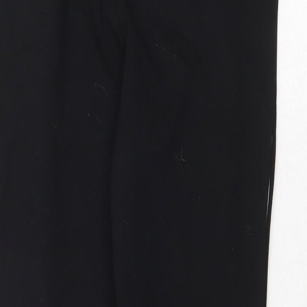 Marks and Spencer Womens Black Viscose Chino Leggings Size 14