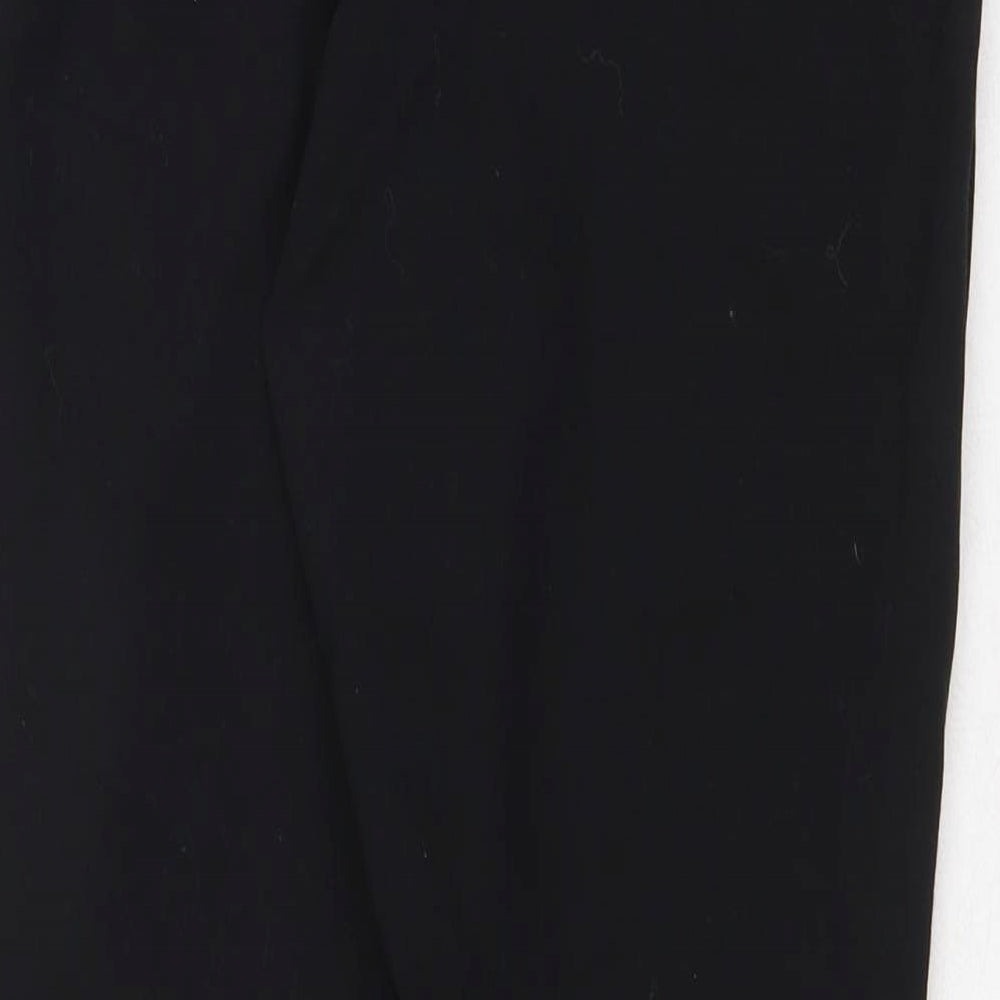 Marks and Spencer Womens Black Viscose Chino Leggings Size 14