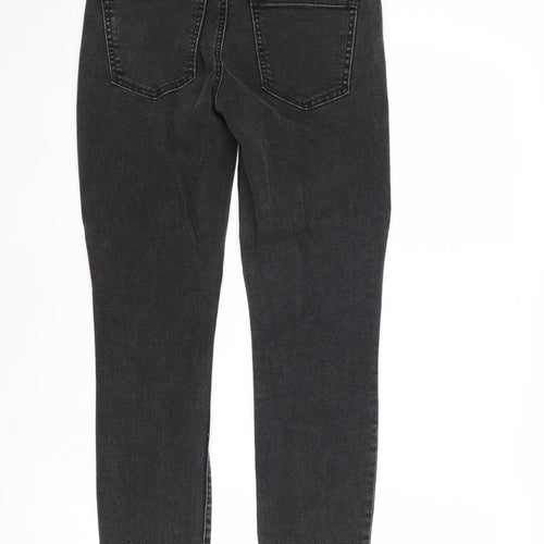 Gap Womens Black Cotton Skinny Jeans Size 26 in Regular Zip