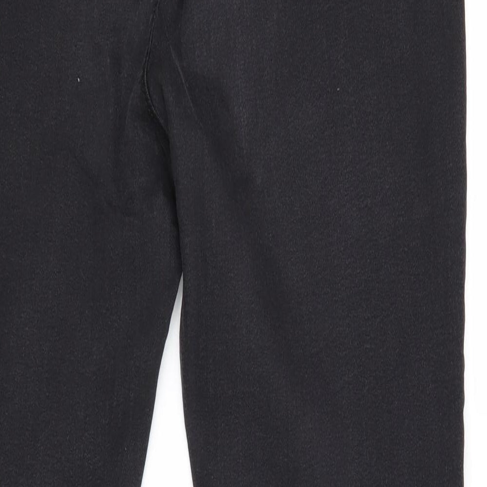Dorothy Perkins Womens Black Cotton Jegging Jeans Size 14 Regular