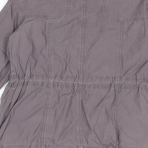 RJR.John Rocha Womens Grey Jacket Size 8 Zip