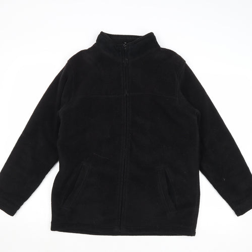 EWM Womens Black Jacket Size S Zip