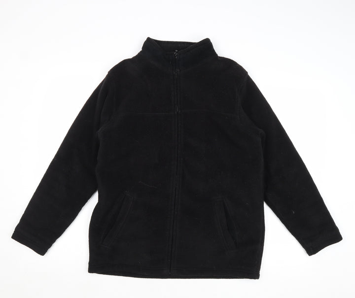 EWM Womens Black Jacket Size S Zip