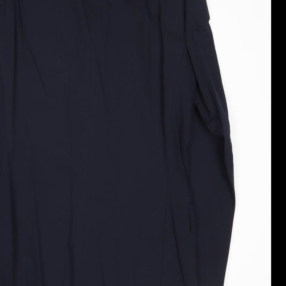 Marks and Spencer Mens Blue Wool Jacket Suit Jacket Size 36 Regular
