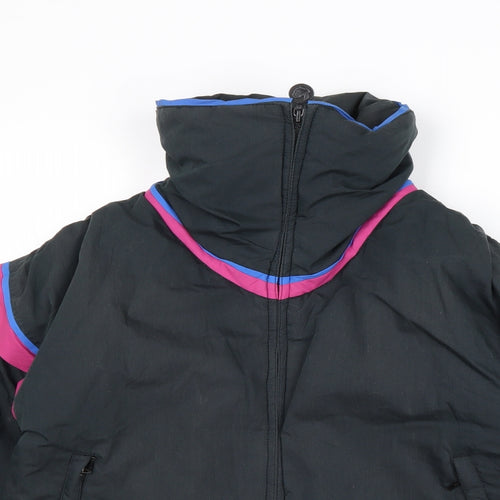 Cevas Womens Black Windbreaker Jacket Size 10 Zip - Gore-Tex