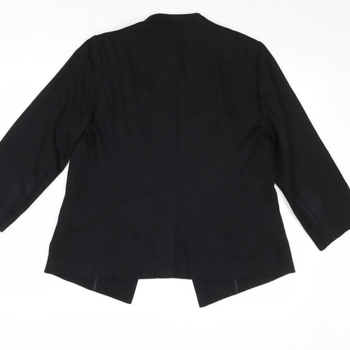 Very Womens Black Jacket Blazer Size 14