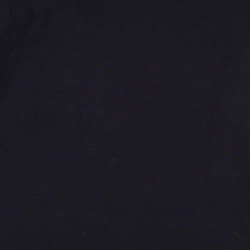 Bonmarché Womens Blue Round Neck Polyester Pullover Jumper Size L