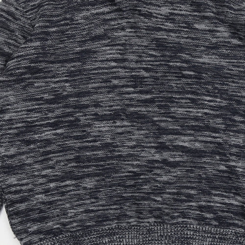 Sanstone&Co Mens Blue Round Neck Acrylic Pullover Jumper Size M Long Sleeve