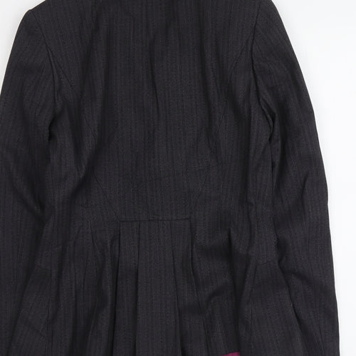 NEXT Womens Grey Polyester Jacket Blazer Size 8