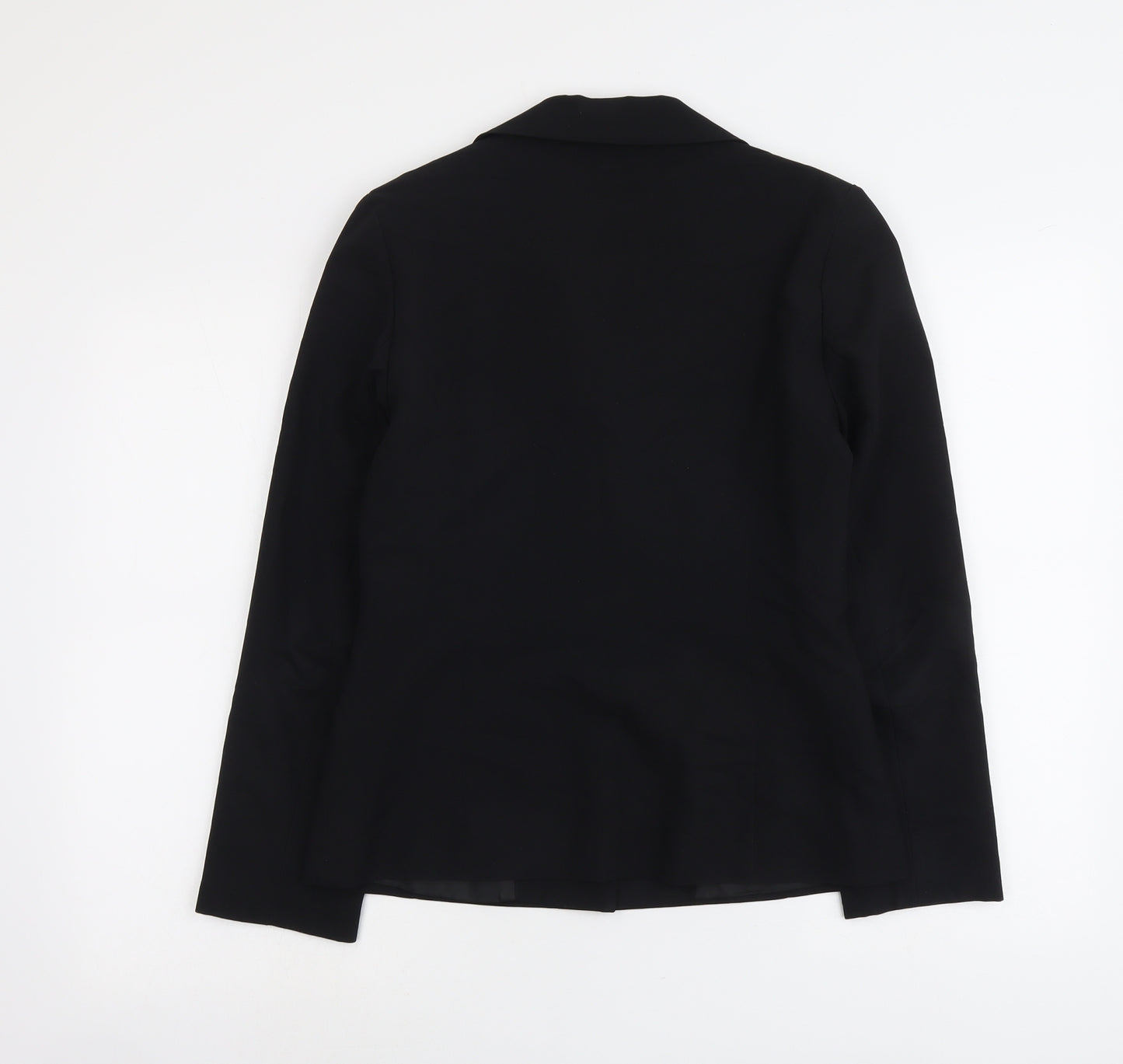 New Look Womens Black Polyester Jacket Blazer Size 10