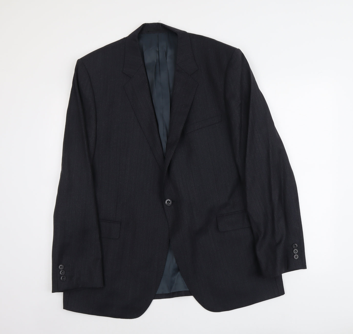 Autograph Mens Grey Wool Jacket Suit Jacket Size L Regular