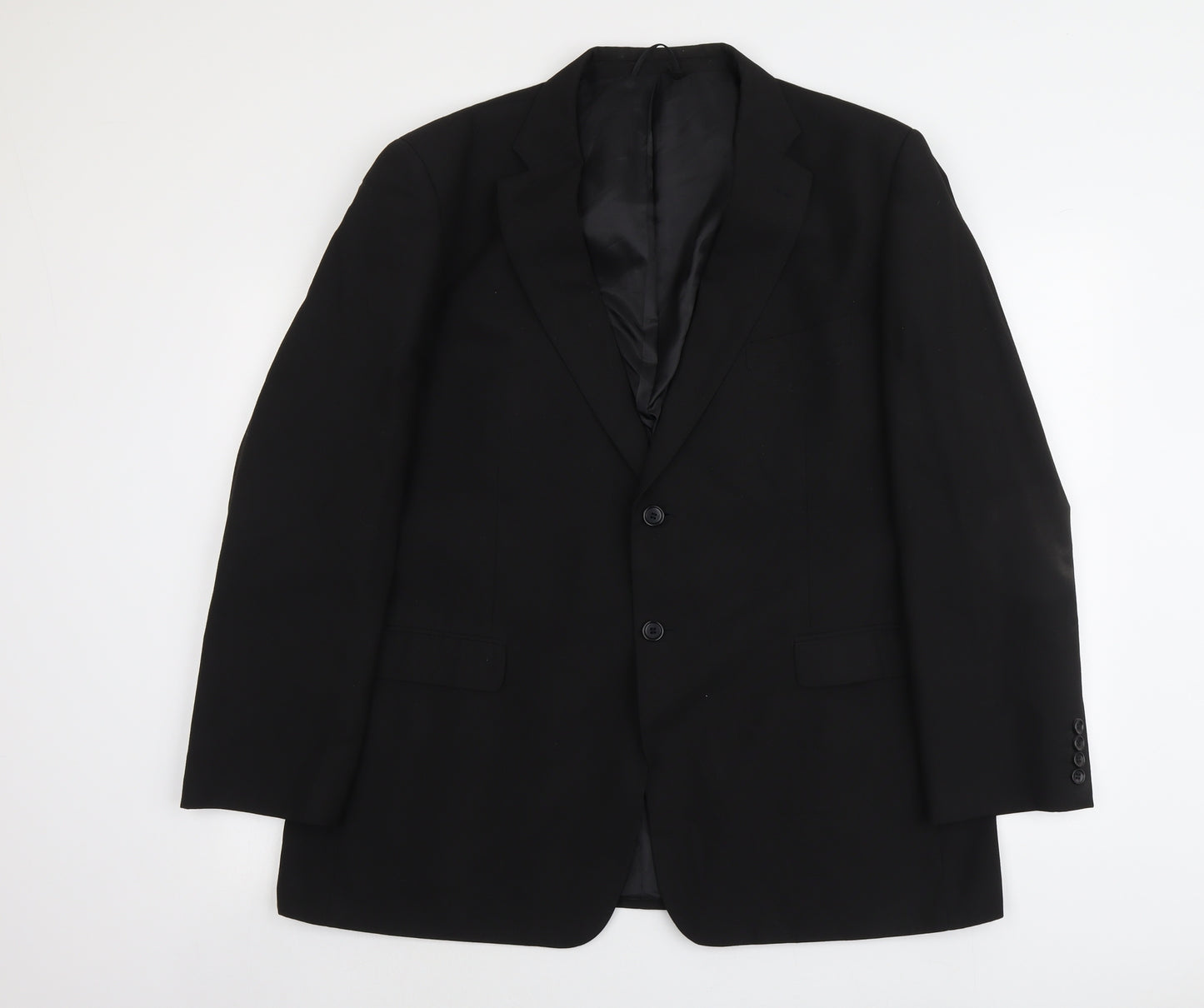 Burton Mens Black Polyester Jacket Suit Jacket Size XL Regular