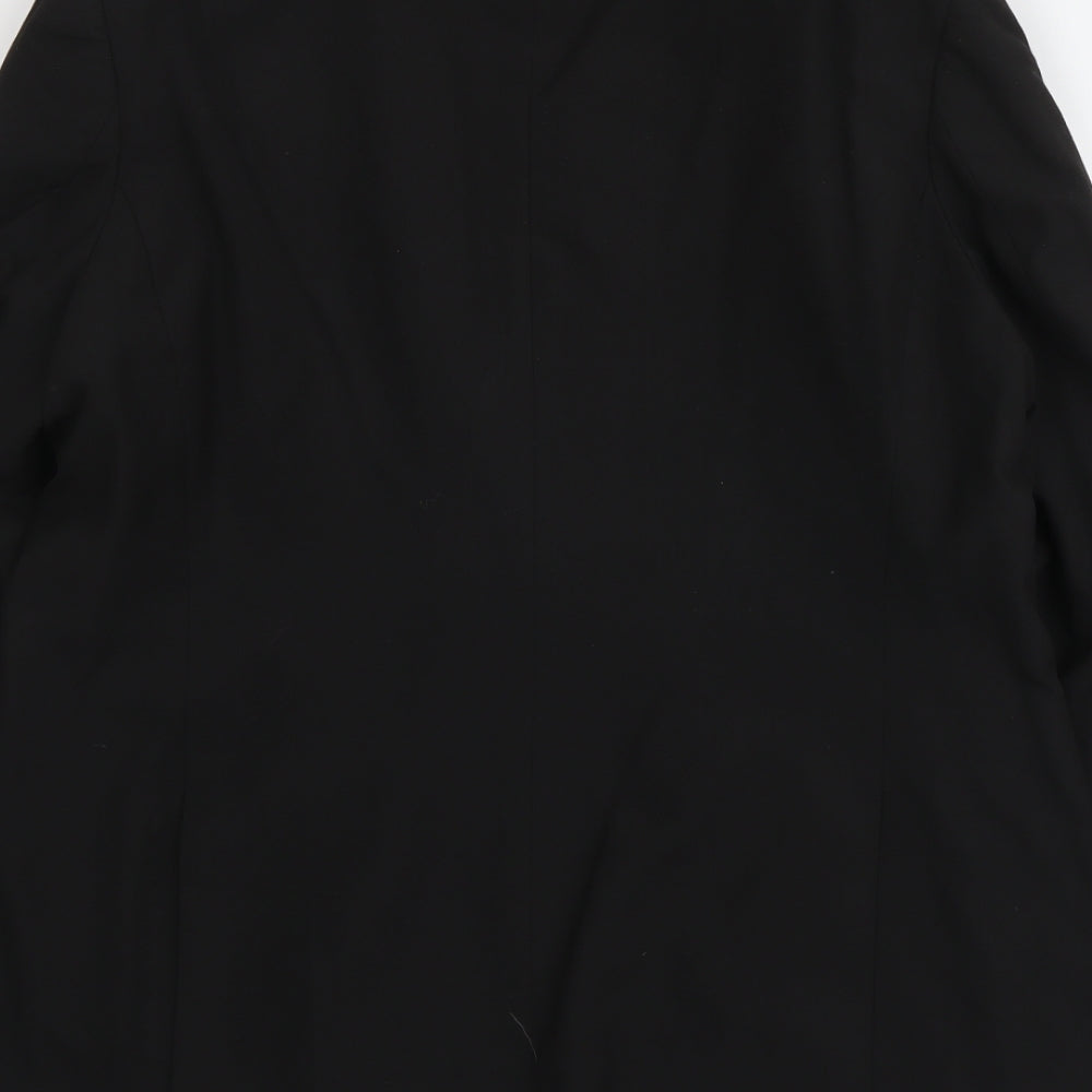 Burton Mens Black Polyester Jacket Suit Jacket Size XL Regular