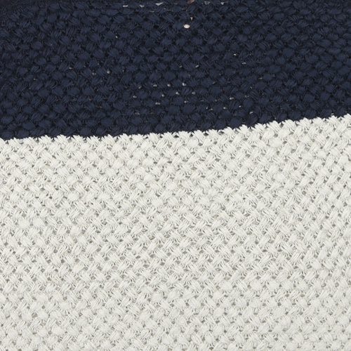 Sweewe Womens Blue Boat Neck Acrylic Pullover Jumper Size M