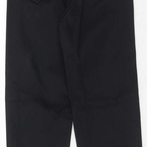 H&M Womens Black Cotton Skinny Jeans Size 25 in L30 in Regular Zip