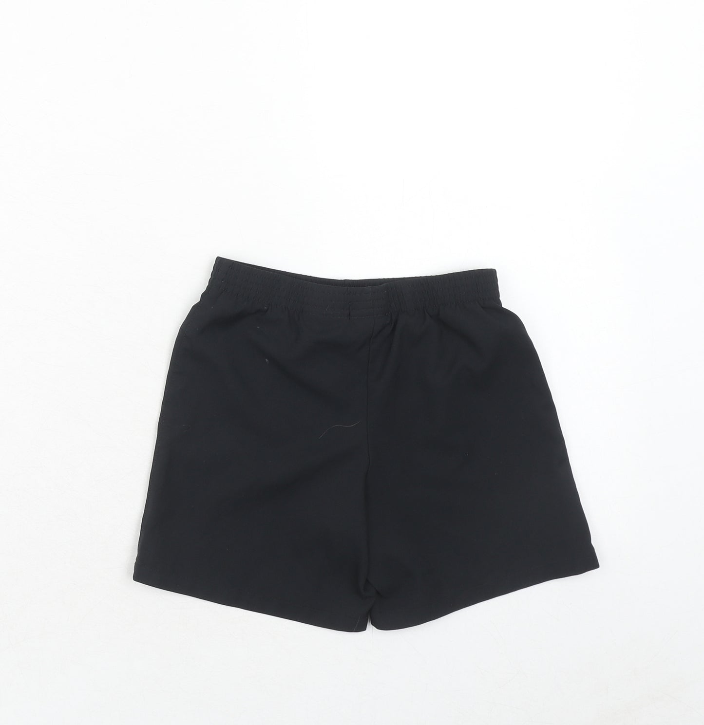 Nike Boys Black Polyester Sweat Shorts Size 4-5 Years Regular - M.C.F.C